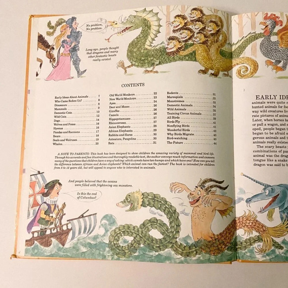 Vintage 1981 Classic Golden Book Joe Kaufmans Wings Paws Hoofs and Flippers - Picture 13 of 16